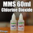 MMS CD מ.מ.ס 60 מ"ל כלורין דאוקסיד - Chlorine Dioxide