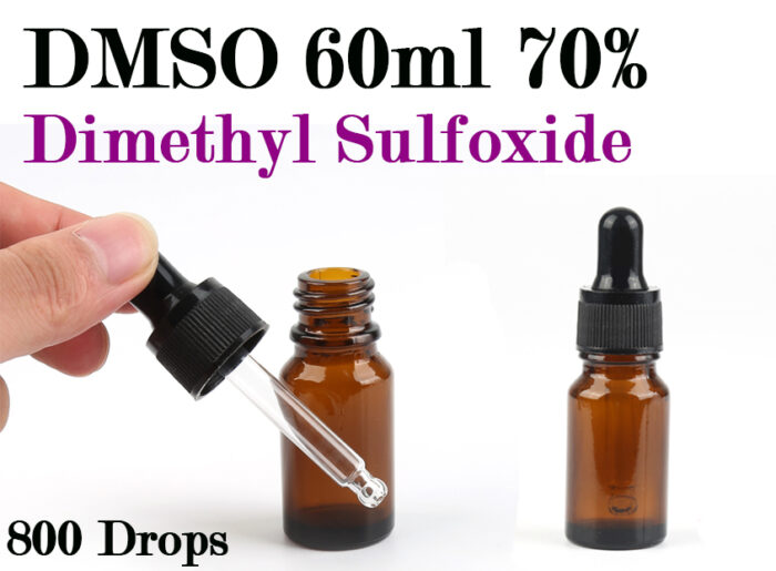 דימתיל סולפוקסיד בריכוז 70% (dimethyl sulfoxide; בראשי תיבות: DMSO)