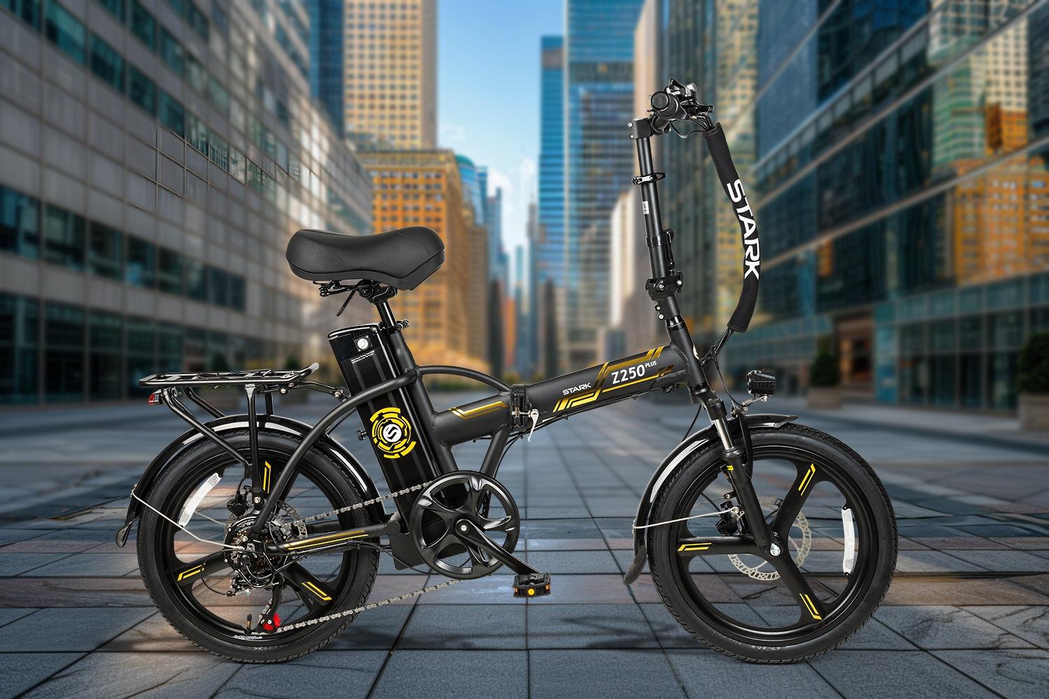 STARK Z250 PLUS - סוללה 48V 16AH - דגם משופר עם טווח נסיעה של עד 72 ק"מ – תמונה 4