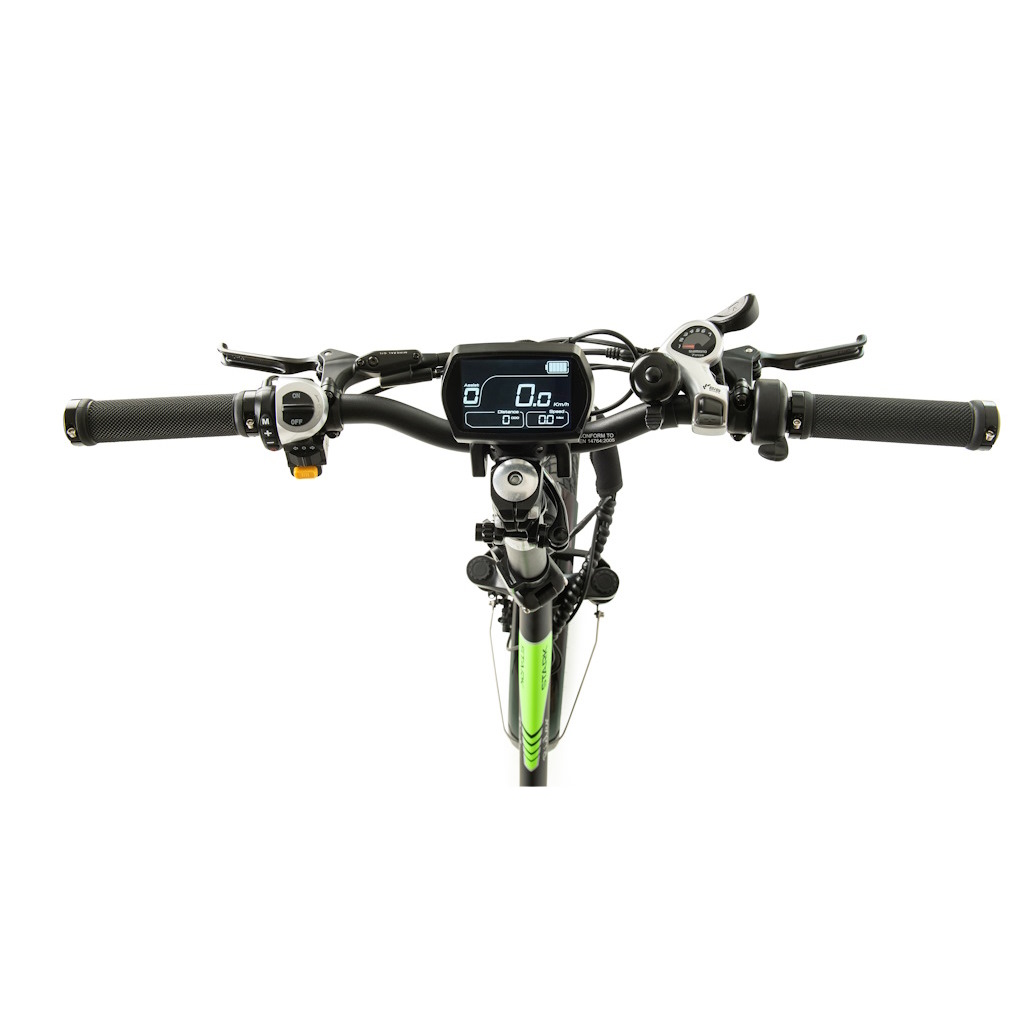 אופניים חשמליים – STARK MACH 3 RIDER עם צג LCD מתקדם ופנסי איתות (וינקרים) – תמונה 3