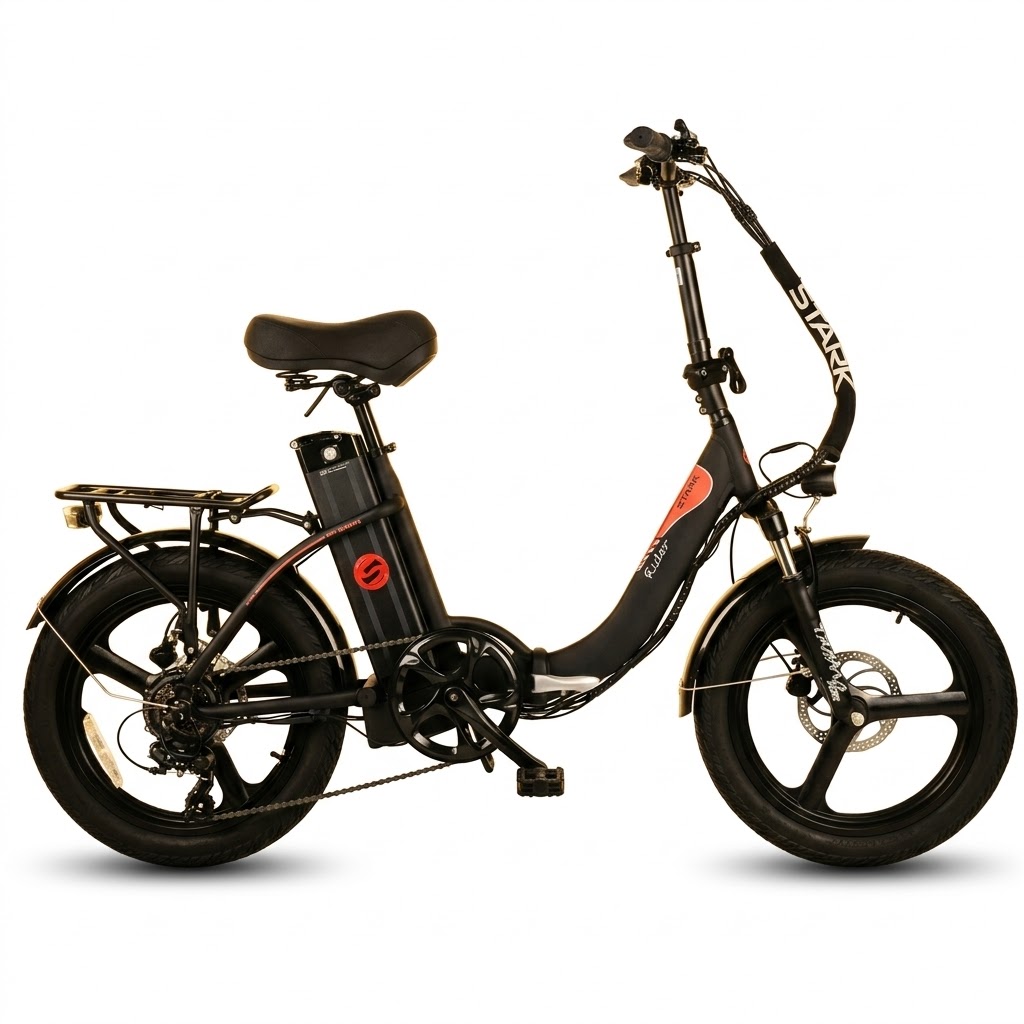 אופניים חשמליים – STARK MACH 3 RIDER עם צג LCD מתקדם ופנסי איתות (וינקרים) – תמונה 2