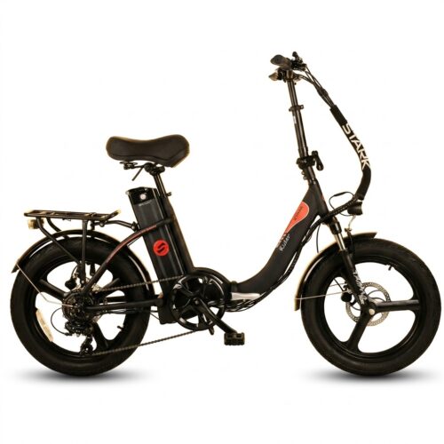 אופניים חשמליים – STARK MACH 3 RIDER עם צג LCD מתקדם ופנסי איתות (וינקרים)