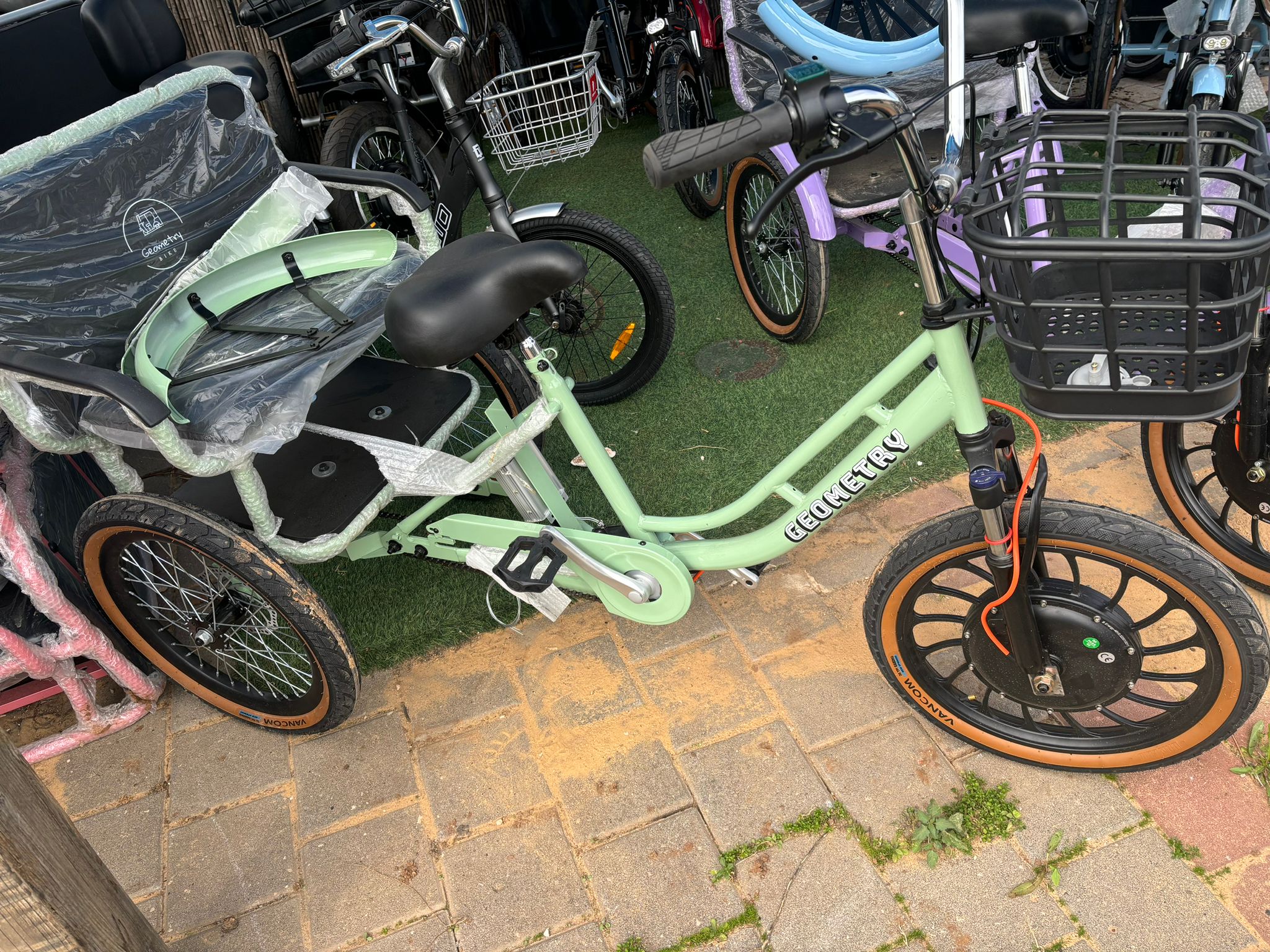 תלת אופן חשמלי GEOMETRY 1000W